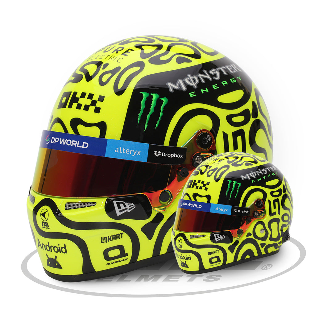 F1 MINI BELL HELMETS - Lando Norris