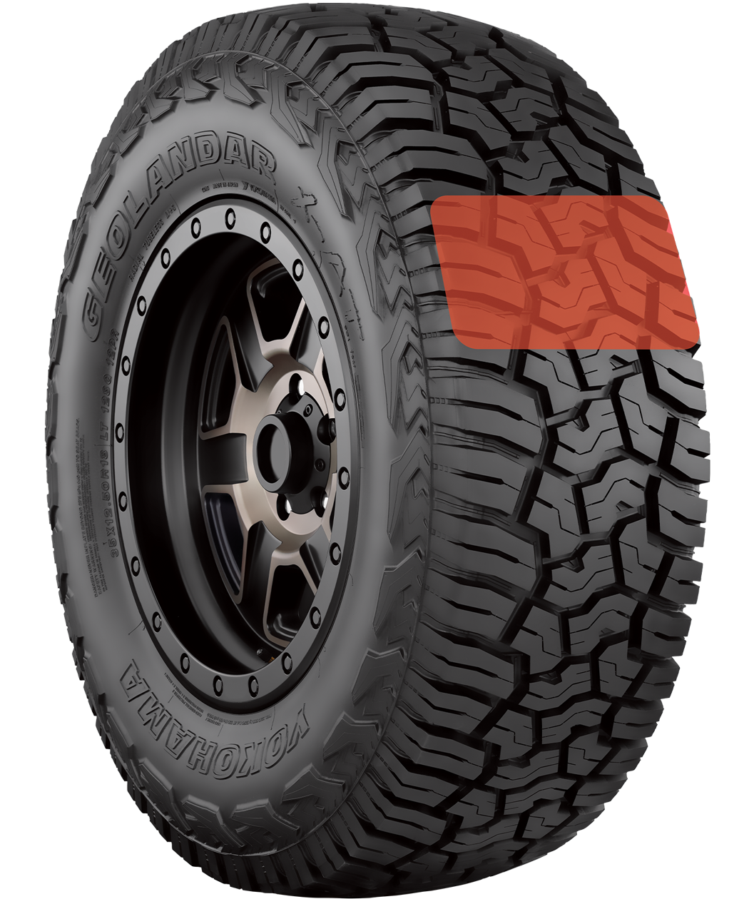 Yokohama Geolandar X-AT G016 33" All Terrain 285/70R17 (for 17" Rim) (set of 5)