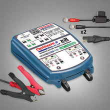Load image into Gallery viewer, OPTIMATE 2 Duo - x2 DUAL Bank (Lithium / Standard) Car / Kart Battery Charger TM570
