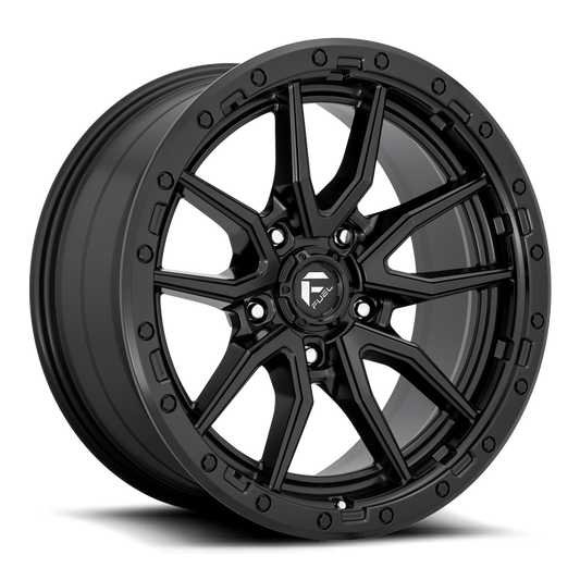 FUEL OFFROAD 'REBEL' D679 17" rims for HILUX / RANGER 6/139.7 - Matt Black +1 (set of 4)