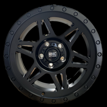 Load image into Gallery viewer, RHC &#39;WEAPON&#39; Rims 17&quot; - Satin Black (set of 5 for Jeep 5x127 17/90 -12 offset)
