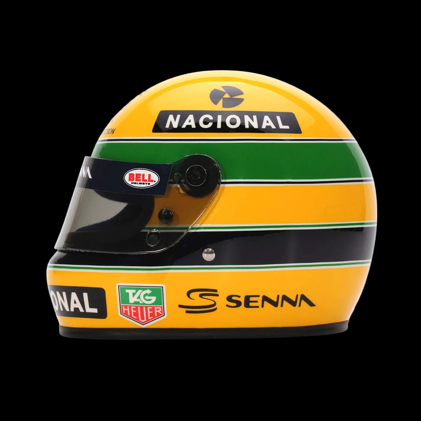 F1 MINI BELL HELMETS - Ayrton Senna 30 Years