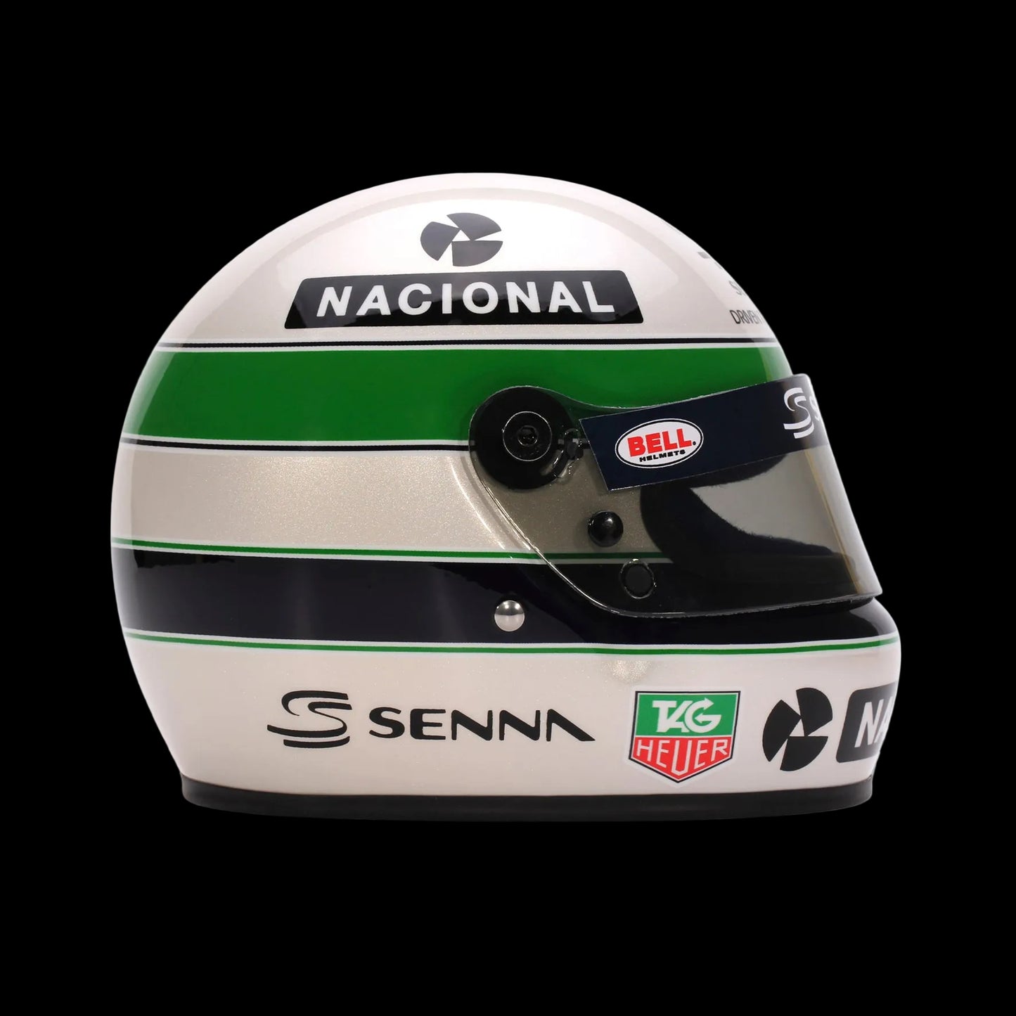 F1 MINI BELL HELMETS - Ayrton Senna 30 Years