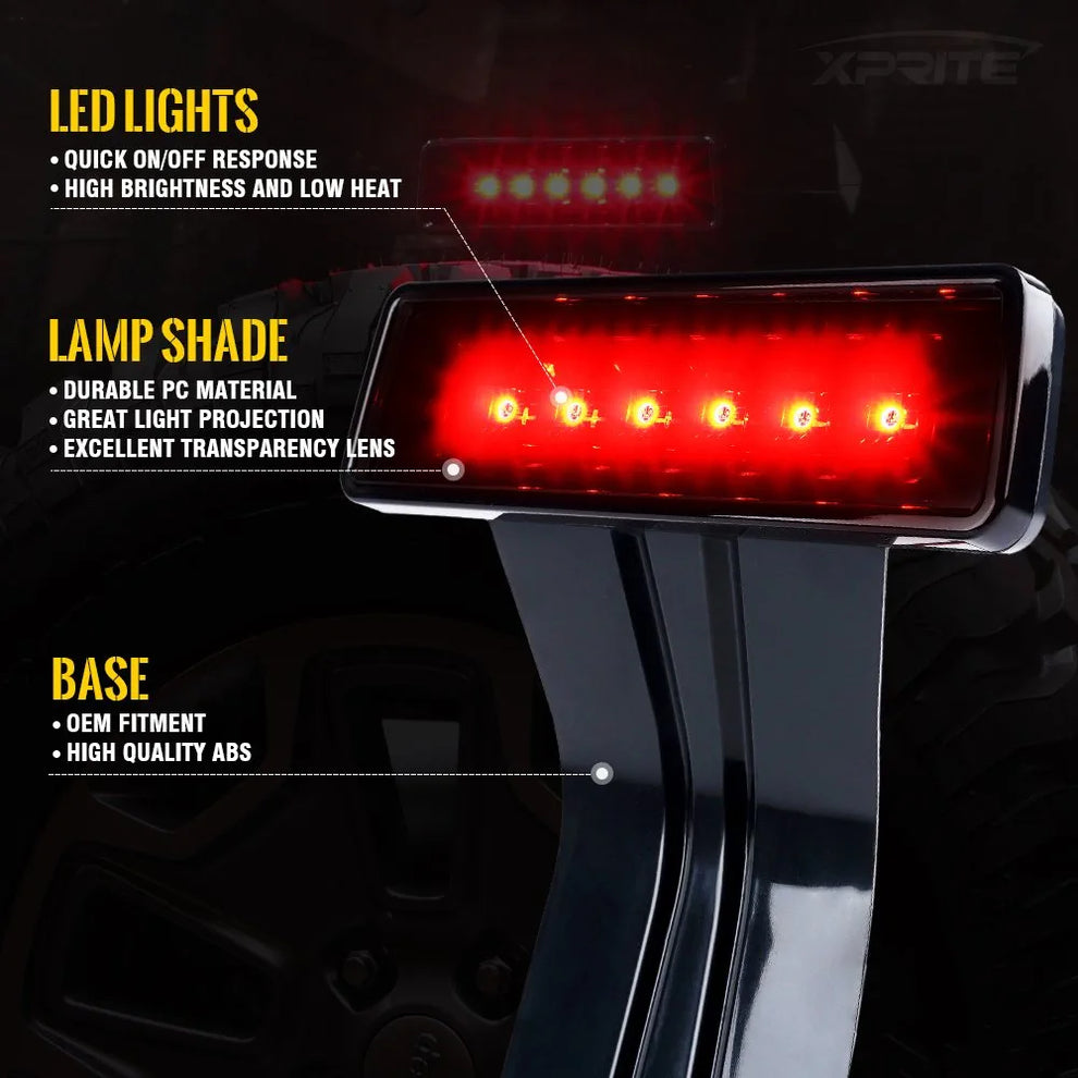 3rd BRAKE LIGHT - LED for Wrangler JK JKU