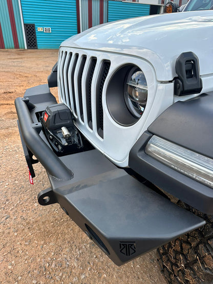 RockRage OVERLAND Full Front Bumper for Wrangler JL JLU GLADIATOR