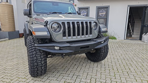 ANGRi Blade III Steel Front Bumper for Wrangler JL / JLU / GLADIATOR