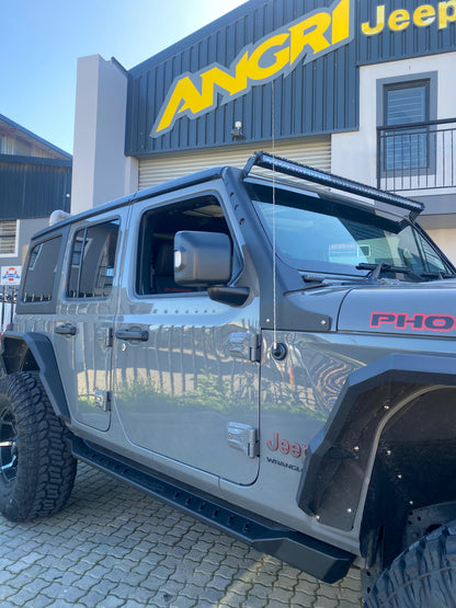 GRANITE SERIES™ ROCK RAILS / Steps / Sliders - for Wrangler 4DR JLU by Bestop