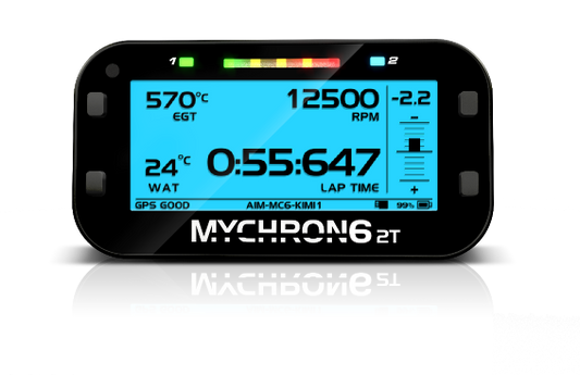 AIM MyChron6 2T (2 Temp input) - Kart Telemetry and Data Centre