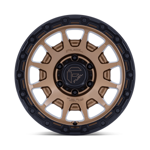 FUEL OFFROAD 'FORTRESS' FC884 18" rims 6/139.7 9J +20 Bronze with Black Lip (for HILUX / RANGER / LC set of 4)
