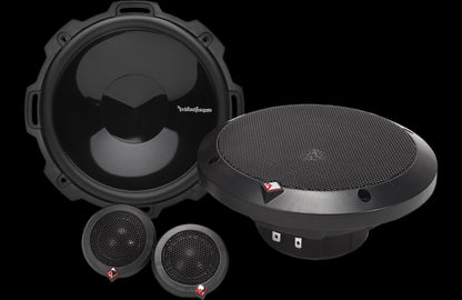Rockford Fosgate 'PUNCH' Series 6 Premium Speaker Audio Upgrade for Jeep Wrangler JK JKU 2007-2014 (FULLY INSTALLED)
