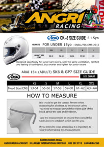 ARAI GP-6S Motorsport Race Helmet (XL)