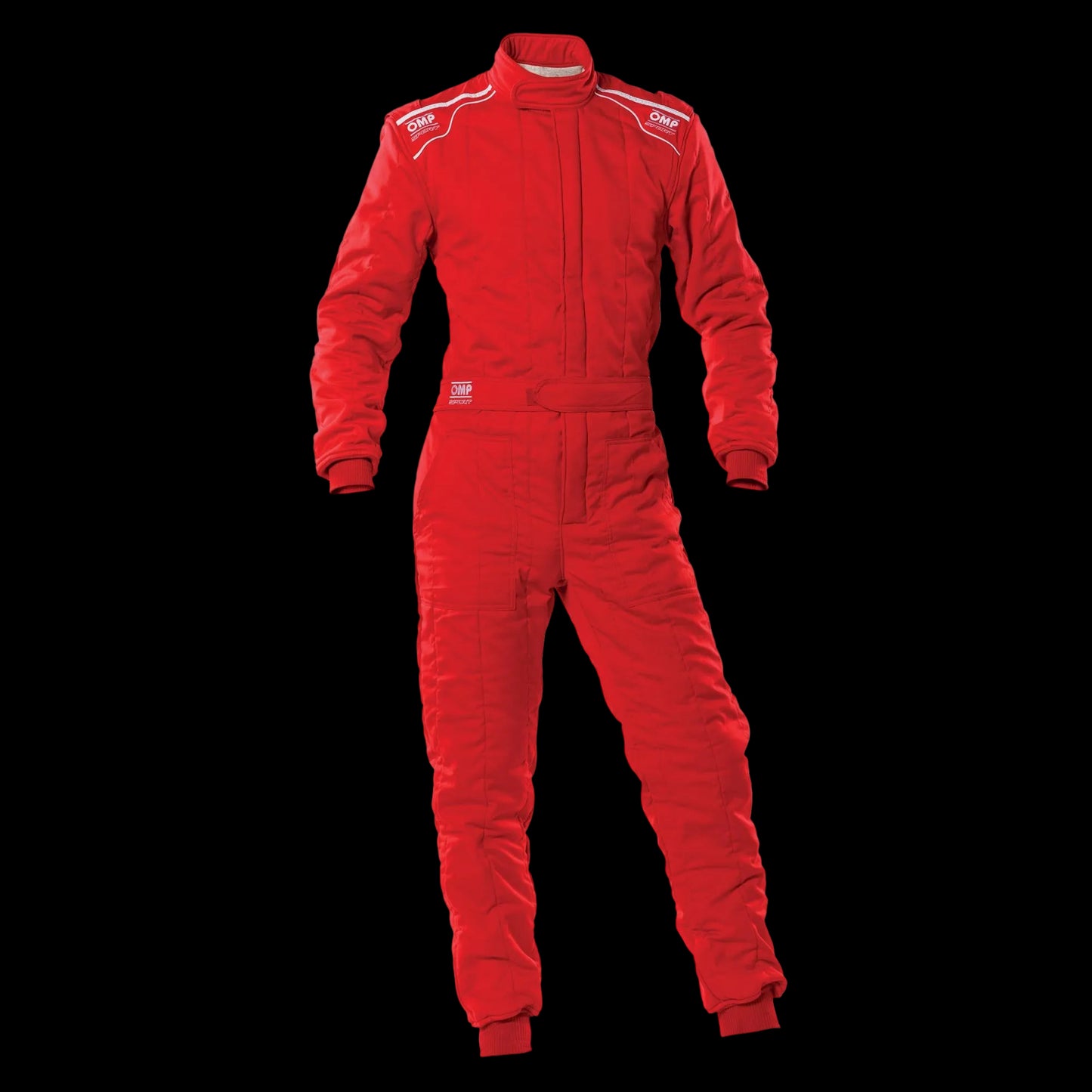 OMP SPORT Circuit Race Suit - Red (Sizes S-XXL) FIA 8856-2018