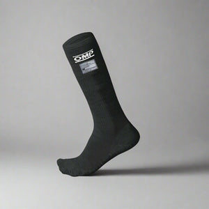 OMP 'ONE' SOCKS Circuit Racing FIA 8856-2018 - BLACK