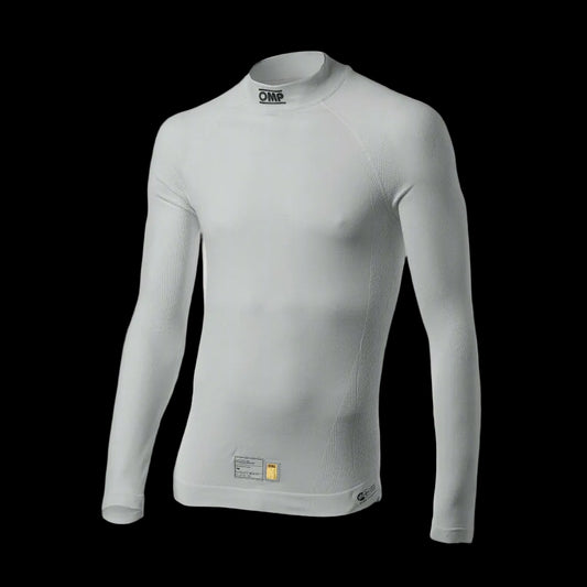 OMP 'ONE EVO' Circuit Racing Underwear Top FIA 8856-2018 - WHITE
