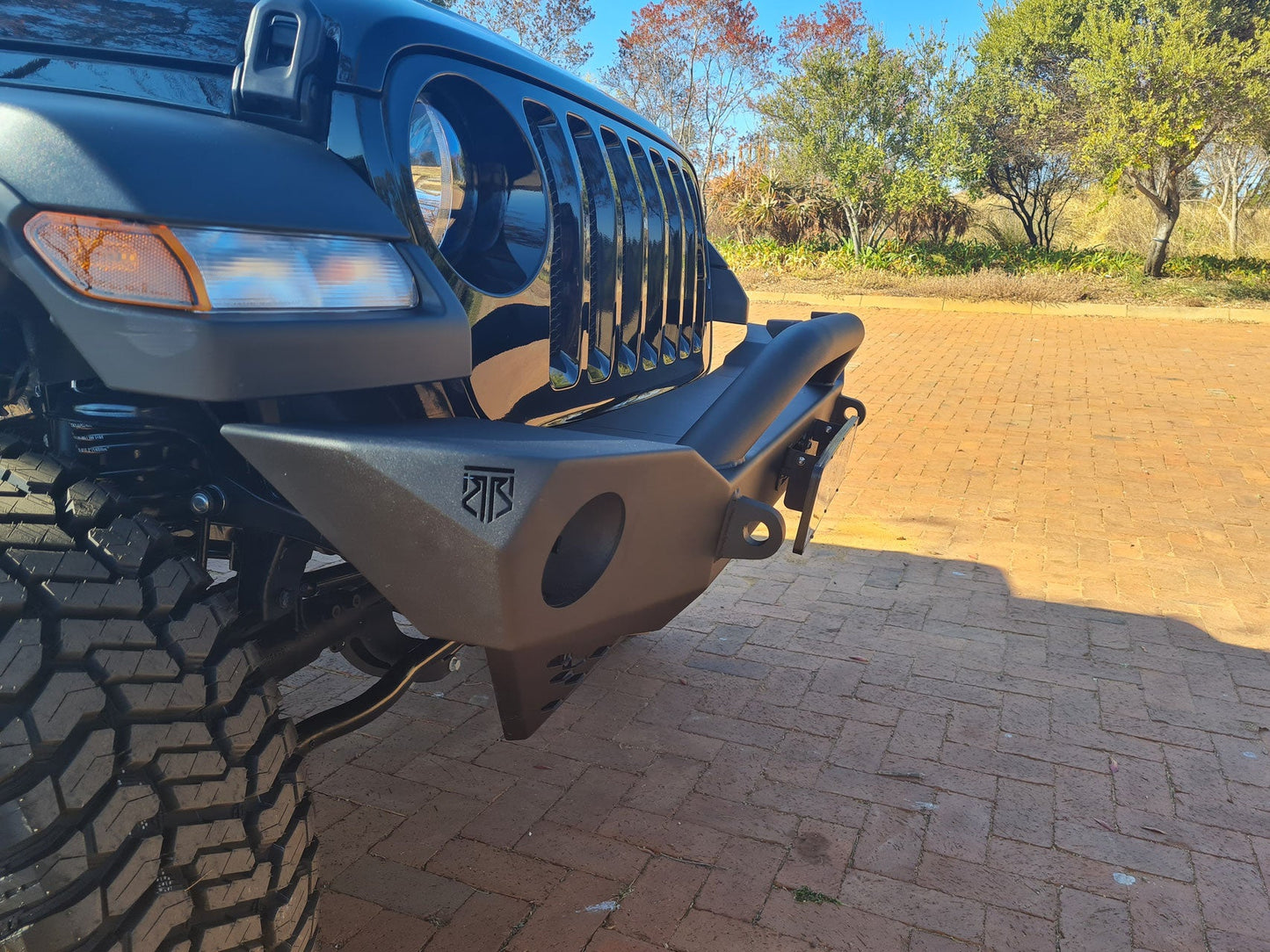 RockRage OVERLAND Full Rear Bumper for Wrangler JL / JLU