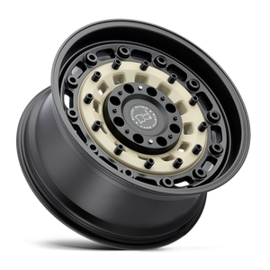 BLACK RHINO 'ARSENAL' 17" - Sand on Black (set of 5 Jeep 5x127) -18 9.5J