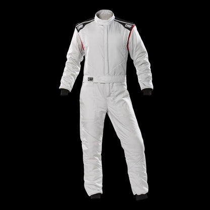 OMP FIRST-S Circuit Race Suit - Blue Navy/Cyan (Sizes 44-64) FIA 8856-2018