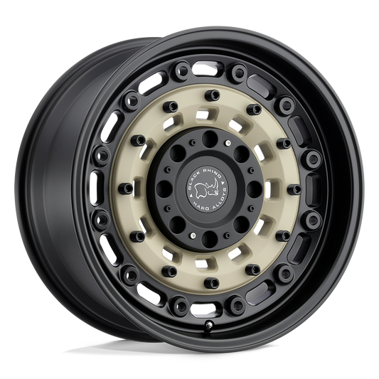 BLACK RHINO 'ARSENAL' 17" - Sand on Black (set of 5 Jeep 5x127) -18 9.5J