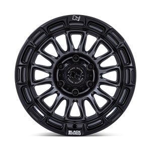 BLACK RHINO 'RIVAL' 17" - Matte Gunmetal with Black Lip (set of 5 Jeep 5x127) -12