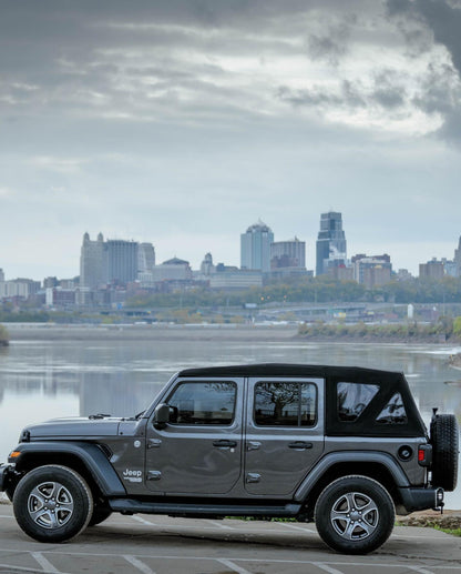 MyTop Powered Automatic Soft-Top for Wrangler 4dr JLU - Square Back (FULLY FITTED @ ANGRi CT)
