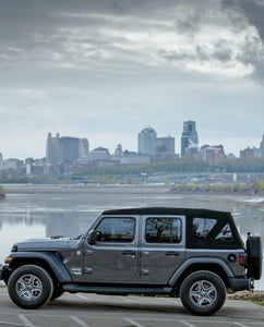 MyTop Powered Soft-Top for Wrangler 4dr JLU - Square Back (FULLY FITTED @ ANGRi CT)