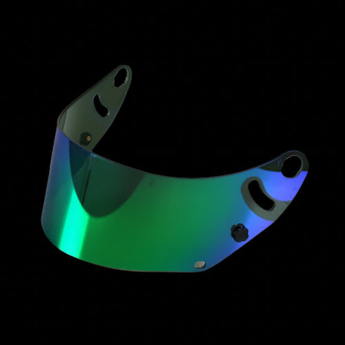 ARAI GP-7 Mirrorized Visor - GREEN (Medium Tint)