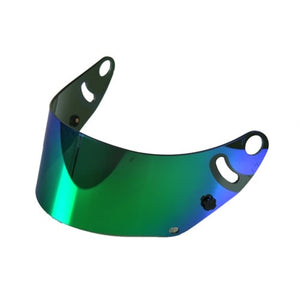 ARAI GP-7 Mirrorized Visor - GREEN (Medium Tint)