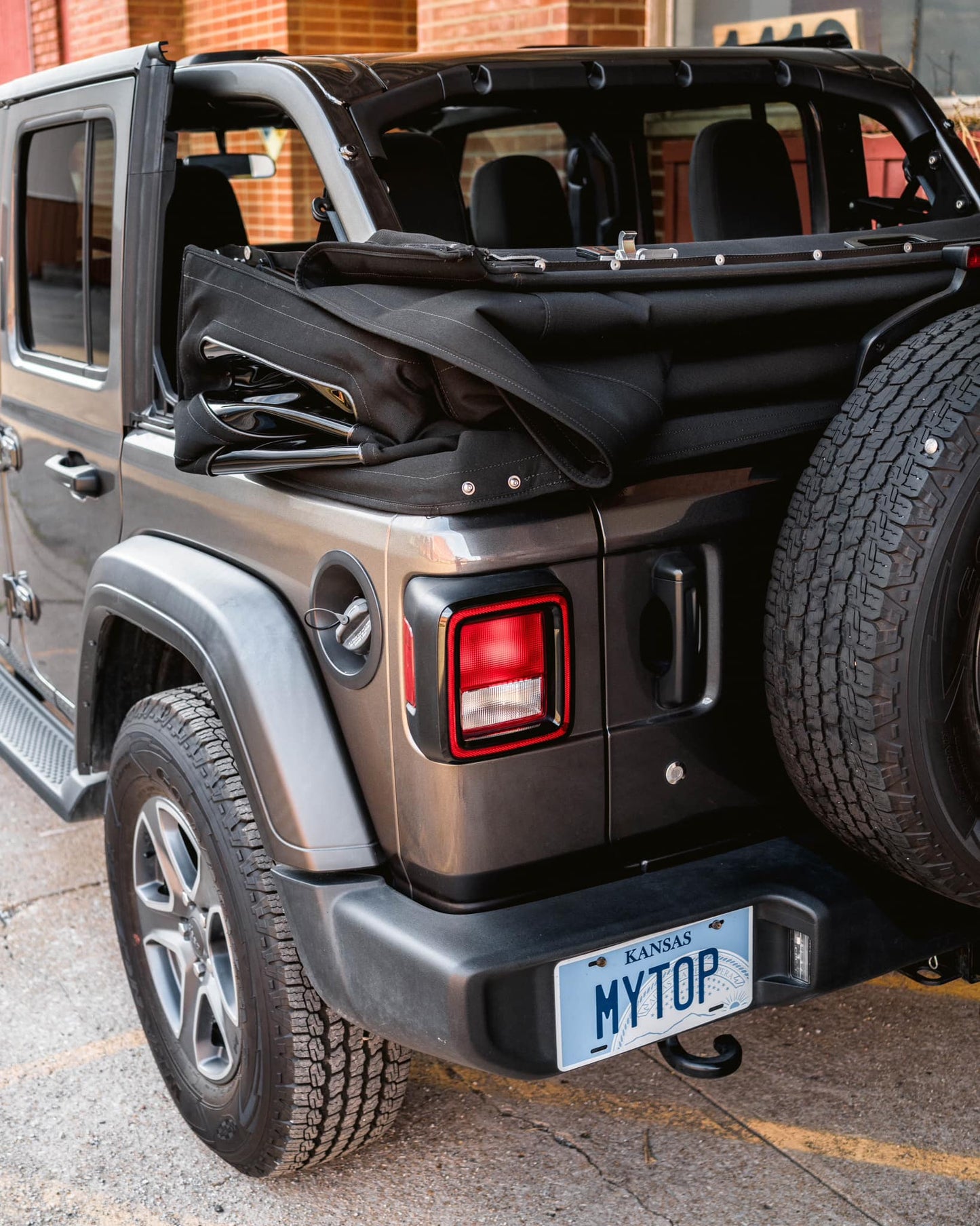 MyTop Powered Automatic Soft-Top for Wrangler 4dr JLU - Square Back (FULLY FITTED @ ANGRi CT)