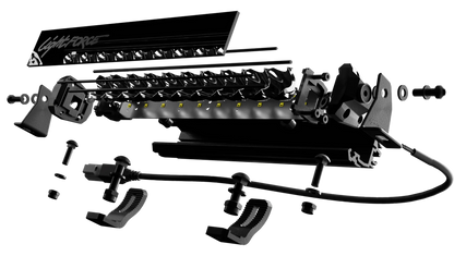 VIPER 20" Single Row Light Bar - 20X5w Osram with harness by LIGHTFORCE