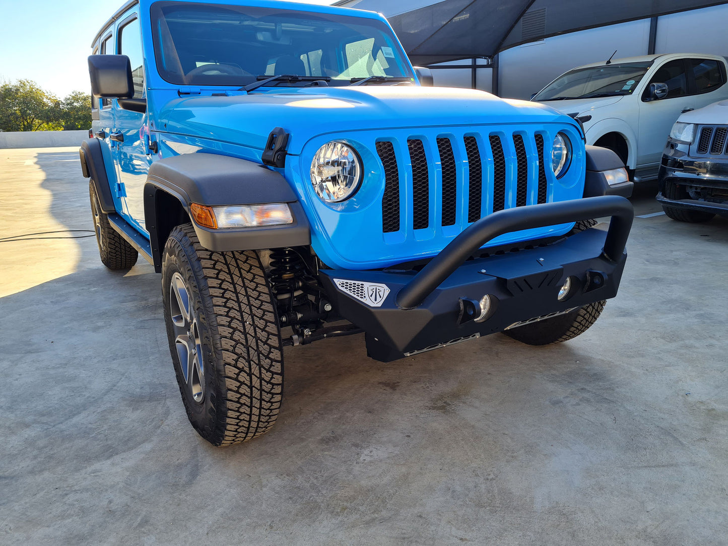 RockRage OUTLAW Stubby Front Bumper for Wrangler JL / JLU / Gladiator