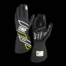 Load image into Gallery viewer, OMP 'ONE-S' Circuit Racing Gloves - FLURO YELLOW (FIA 8856-2018)
