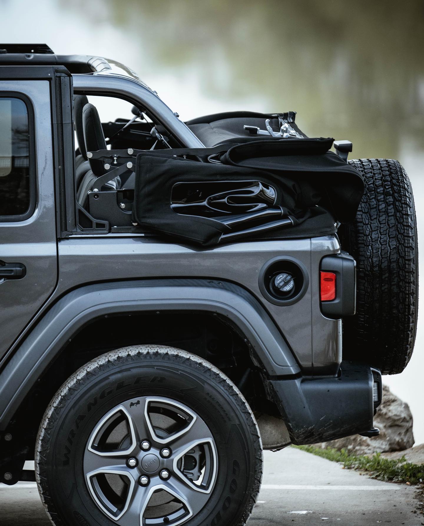 MyTop Powered Automatic Soft-Top for Wrangler 4dr JLU - Square Back (FULLY FITTED @ ANGRi CT)