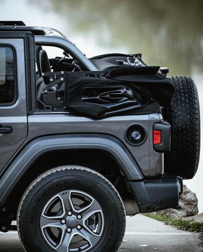 MyTop Powered Automatic Soft-Top for Wrangler 4dr JLU - Square Back (FULLY FITTED @ ANGRi CT)