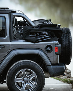 MyTop Powered Soft-Top for Wrangler 4dr JLU - Square Back (FULLY FITTED @ ANGRi CT)