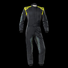 Load image into Gallery viewer, OMP TECNICA Hybrid Circuit Race Suit - Grey/Black (Sizes 44-64) FIA 8856-2018
