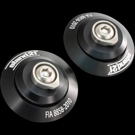 Stand21 HANS Clip / Post Anchor Set for Arai GP-6 / GP-7 Helmets (Pair)