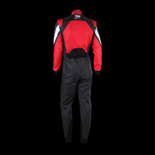 Load image into Gallery viewer, OMP KS-3X Kart Suit GREY/ BLACK - YOUTH (Sizes 120-160)
