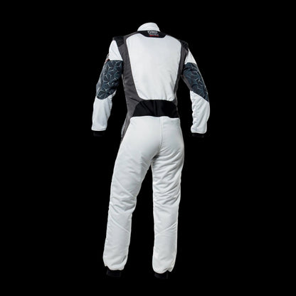 OMP TECNICA Hybrid Circuit Race Suit - Grey/Black (Sizes 44-64) FIA 8856-2018