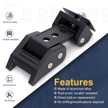 Bonnet Catch / Latch - 'Military Drill' for Wrangler JK JKU