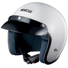 Load image into Gallery viewer, Sparco CLUB J1 Open Face Motorsport Helmet (Not Fireproof) - WHITE
