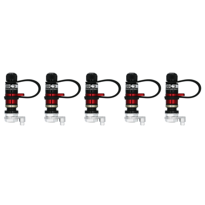 APEX RPV Rapid Tyre Deflation Valves for Jeep Wrangler JK / JKU / JL / JLU / Gladiator  (Set of 5)