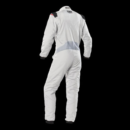 OMP FIRST-S Circuit Race Suit - Blue Navy/Cyan (Sizes 44-64) FIA 8856-2018