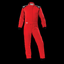 Load image into Gallery viewer, OMP FIRST-S Circuit Race Suit - BLACK (Sizes 44-64) FIA 8856-2018
