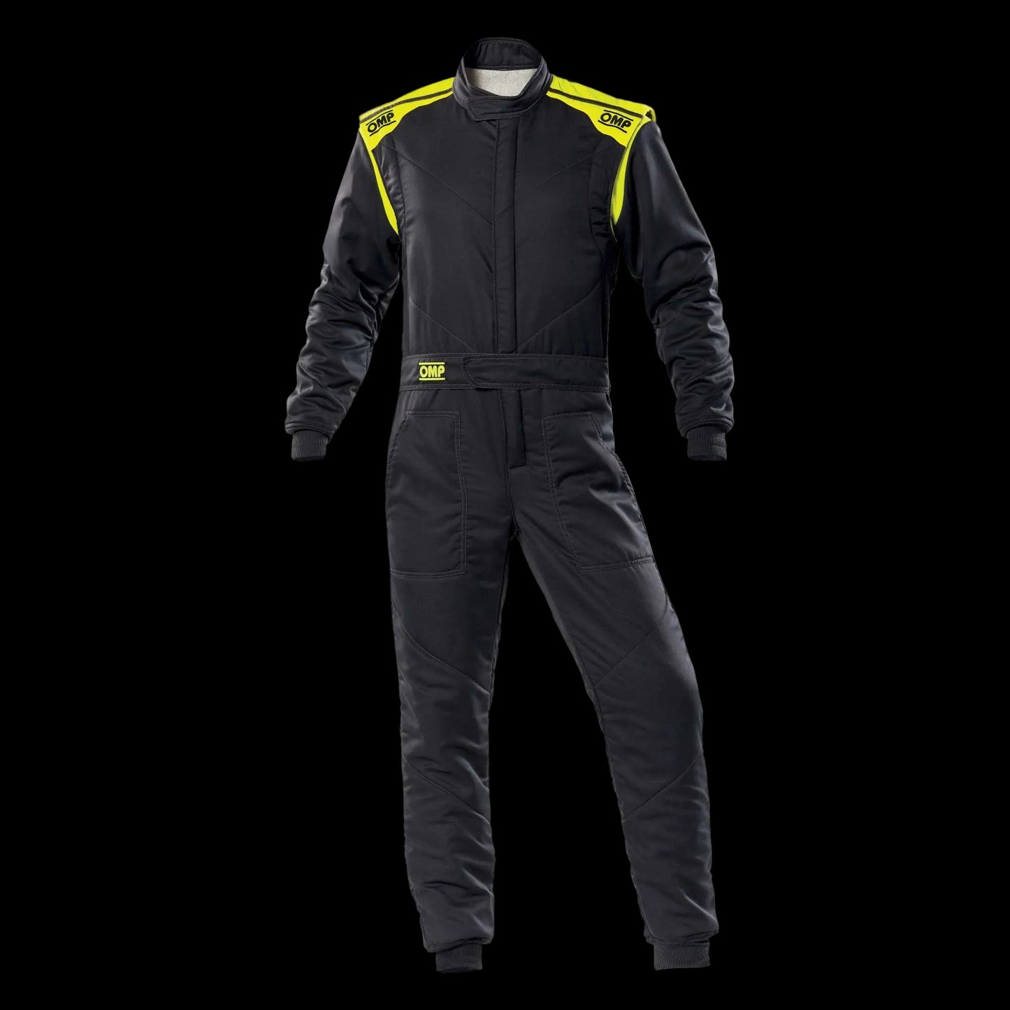 OMP FIRST-S Circuit Race Suit - Blue Navy/Cyan (Sizes 44-64) FIA 8856-2018