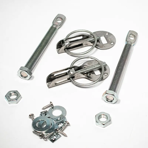 Grayston Competition Bonnet Pin / Clip Kit - S/Steel Slide Plates GE52