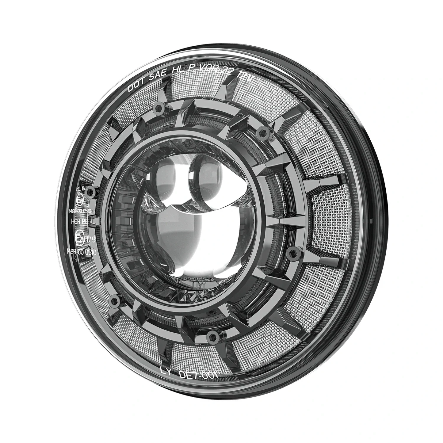 LED Headlights 'GALAXY' with DRL for Wrangler JK JKU TJ (pair) A+ 'PHILIPS' LED