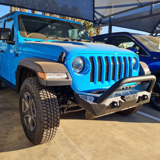 RockRage OUTLAW Stubby Front Bumper for Wrangler JL / JLU / Gladiator