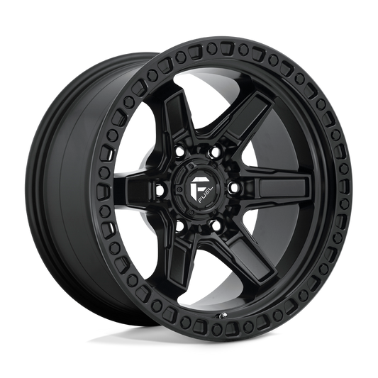 FUEL OFFROAD 'KICKER' D697 17" Rims for Hilux / Ranger / LC - Matte Black (1790 6/139.7 +1) set of 4