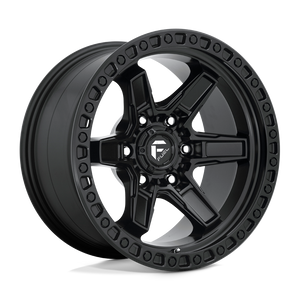 FUEL OFFROAD 'KICKER' D697 17" Rims for Hilux / Ranger / LC - Matte Black (1790 6/139.7 +1) set of 4