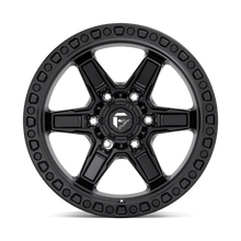 Load image into Gallery viewer, FUEL OFFROAD &#39;KICKER&#39; D697 17&quot; Rims for Hilux / Ranger / LC - Matte Black (1790 6/139.7 +1) set of 4
